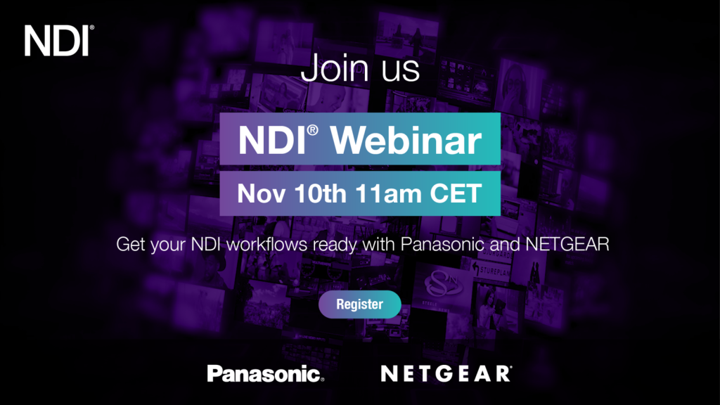 NDI Webinar with Panasonic and NETGEAR - Web Image - 1920x1080(1)