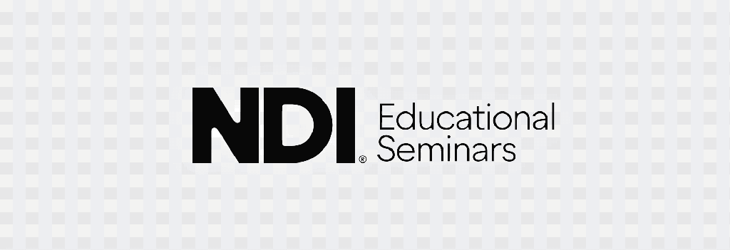Key visual of NDI Educational Seminars