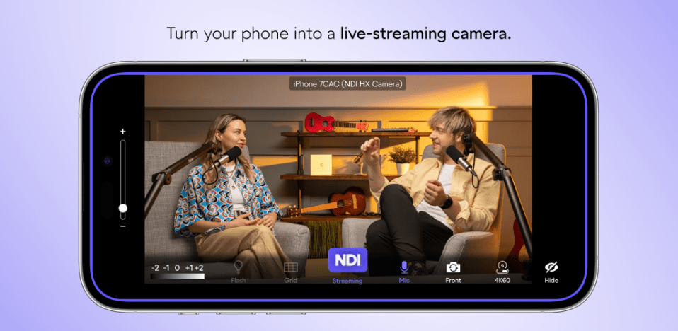 NDI Camera Screenshot