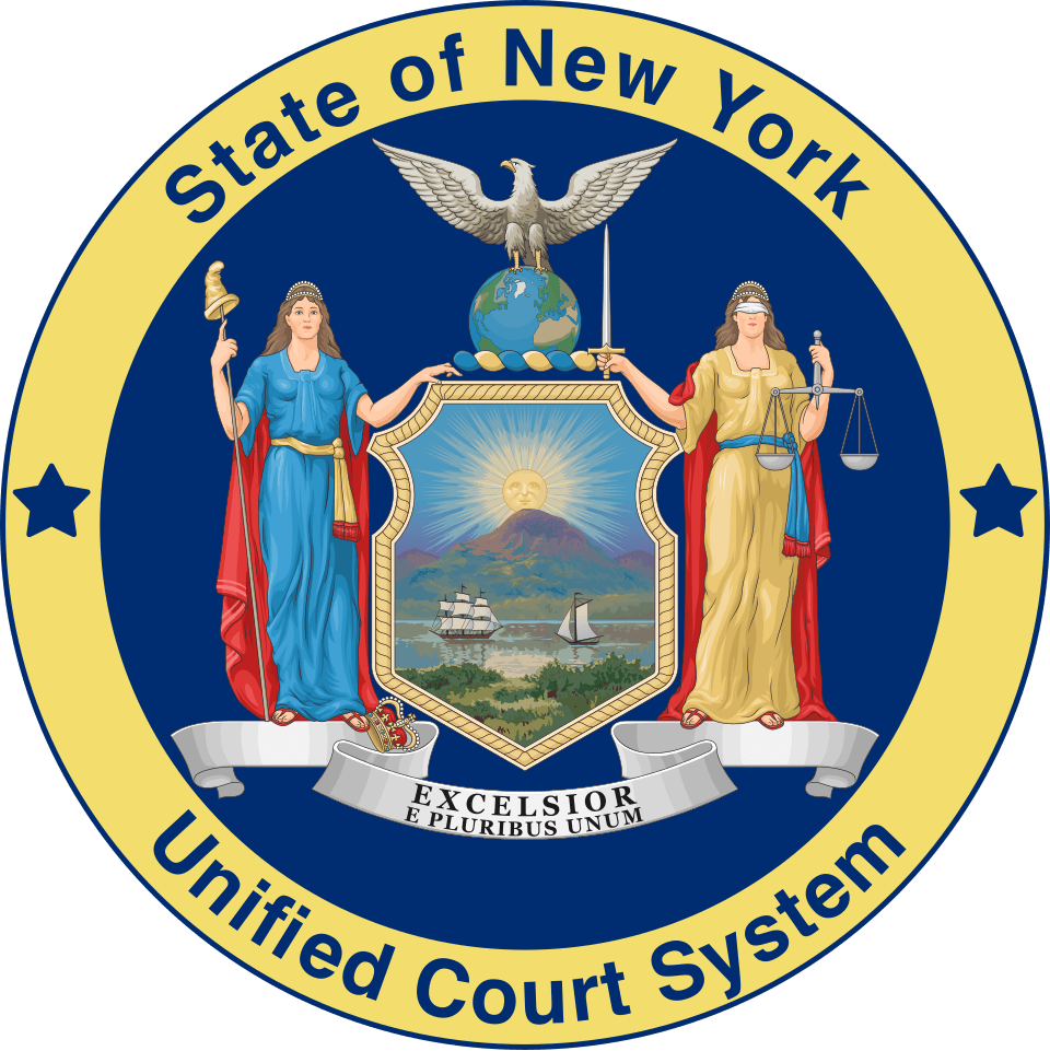 The New York State Unified Court System logo